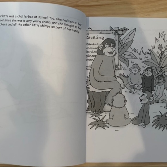 The chimp who lost her chatter- a story about overcoming shyness!Children’s book - Picture 5 of 9